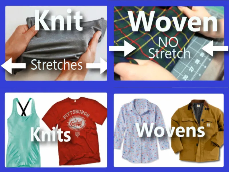 Is your fabric knit or woven?