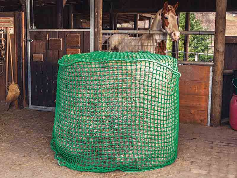 Hay Net For Round Bales, Slow Feeder Net Factory- BetterTech Nets