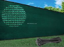 Privacy Screen Fence,150gsm Heavy Duty Green Panel Net