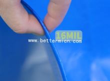 Heavy Duty Canvas Tarpaulin 16mil Blue Tarps With Grommets