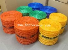 orange signage mesh roll