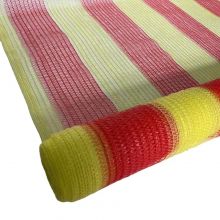 Woven Orange Yellow PE Plastic Construction Safety Warning Security Fencing Net