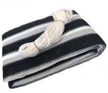 Color Stripe Garden Sun Shade Plastic Mesh Balcony Net 