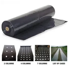 Agricultural Plastic Film Black/ Silver Mulch Film