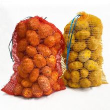 Customized Packing Potato Onion Packages PE Raschel Mesh Bag