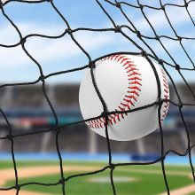 Factory Supply High Quality Black Soccer Golf Safety Net