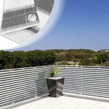 Gray Privacy Fence Screen Balcony Privacy Screen Safety Net