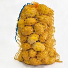 Customized Onion Potato Raschel Mesh Bag With Drawstring