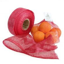 Cheap Good Reusable Tubular PE Mesh Bag For Garlic Onion