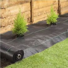Woven Anti-Grass Cloth Black Ground Cover For Agriculture