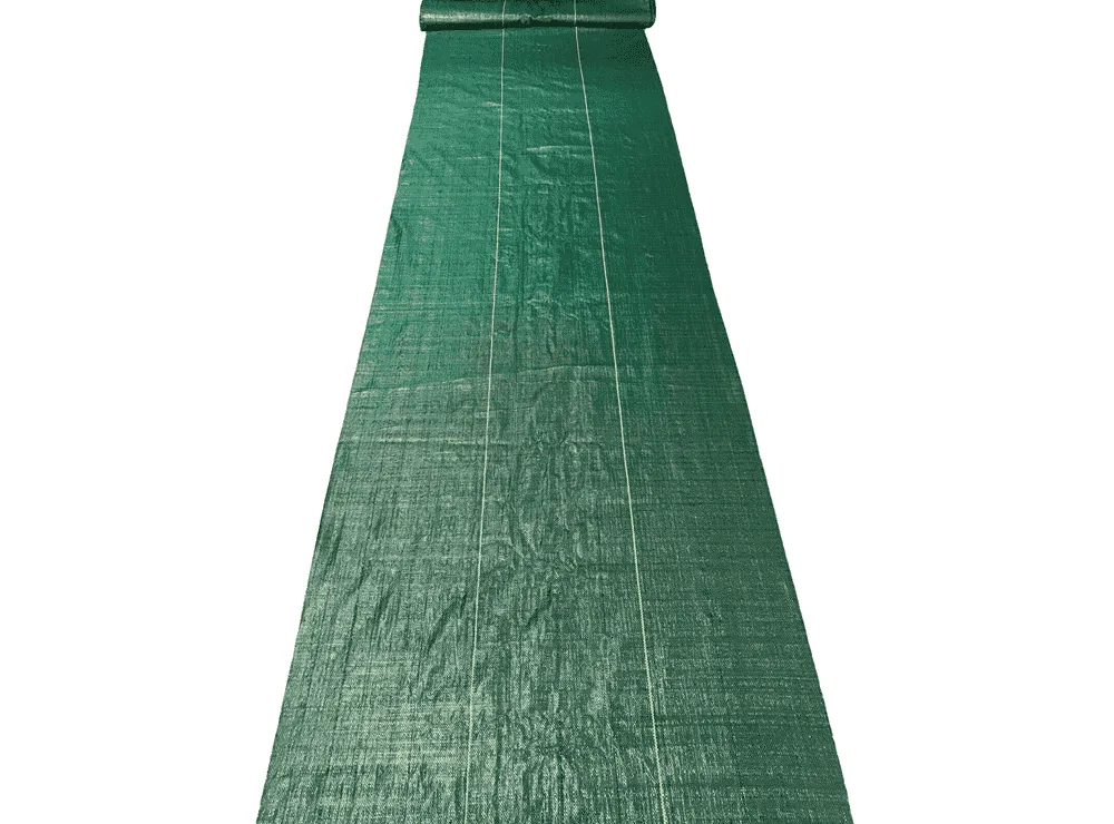 Weed Barrier Sheeting and Garden Fabric - Green 