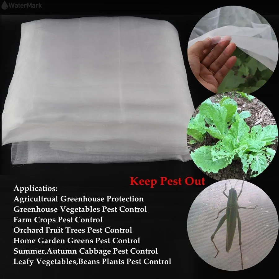 Agriculture Greenhouse Protection Plastic Insect Mesh Nets